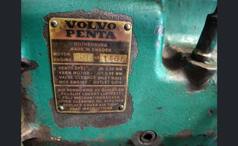 Volvo Penta keskimoottori ja varaosat. MD3B-kuva-2