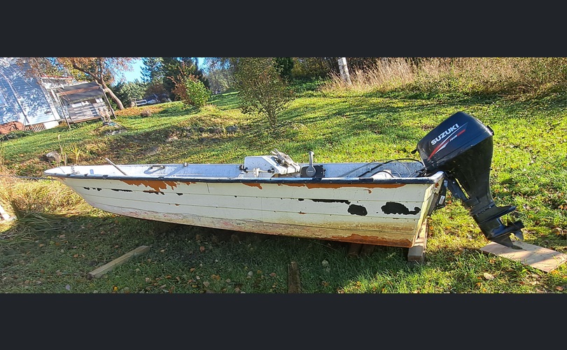 KG-vene ja Suzuki DF15 moottori 460-kuva-8