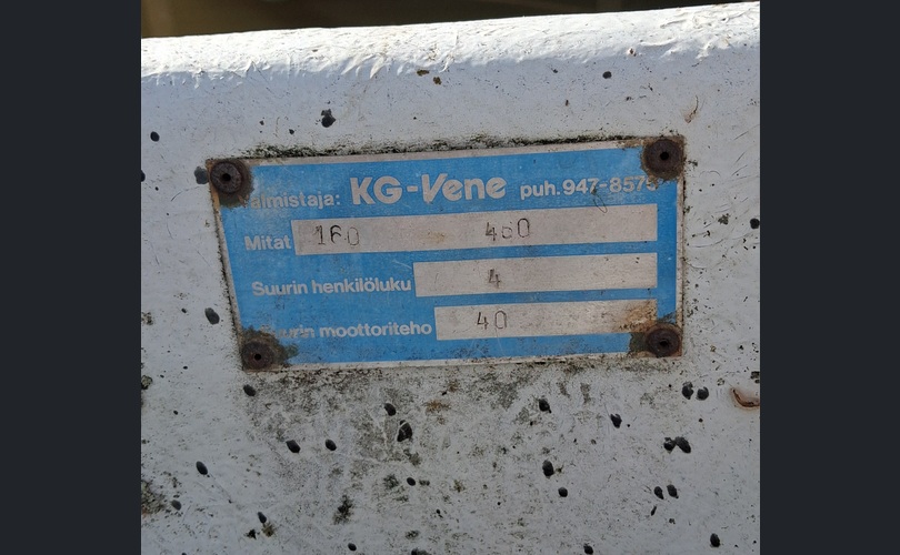 KG-vene ja Suzuki DF15 moottori 460-kuva-5