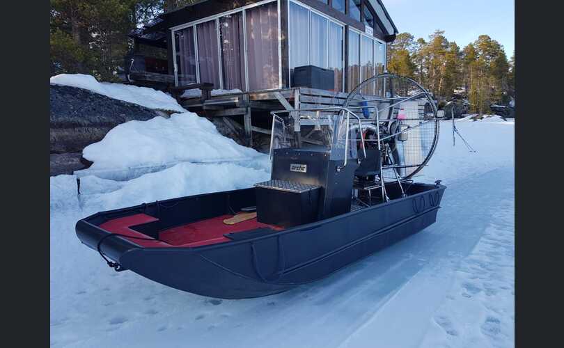 Hydrokopteri Arctic Airboat PE100